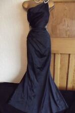 PRETTY ❤️JANE NORMAN Blue Evening Party  Long Dress Gems Size 14 maxi prom for sale  Shipping to South Africa