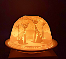 Lithophane porcelain tealight for sale  HALSTEAD