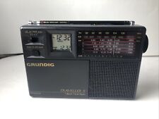 Rádio de viagem vintage Grundig Traveler II portátil de ondas curtas 7 bandas FM/MW/SW AA, usado comprar usado  Enviando para Brazil