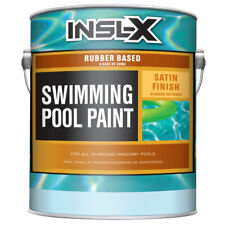 Insl-X Indoor and Outdoor Satin Royal Blue Swimming Pool Paint 1 gal. for sale  Shipping to South Africa