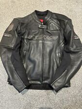 wolf leather motorcycle jacket for sale  WANTAGE