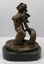 Mermaid bronze sculpture for sale  UK