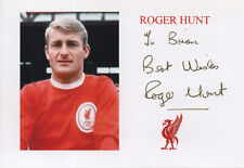 Roger hunt liverpool for sale  INVERNESS