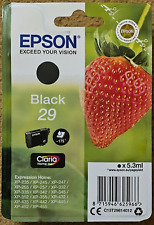 NOVO Cartucho de Tinta Preta Original Epson Strawberry 29 (C13T29814012) comprar usado  Enviando para Brazil