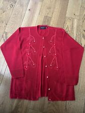 Red cardigan for sale  BRECHIN