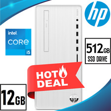 HP Pavilion Desktop PC 12GB DDR4 Intel Core i5-12400 Six-Core 4.40GHz 512GB SSD for sale  Shipping to South Africa