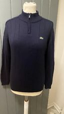 Lacoste zipped neck for sale  ST. HELENS