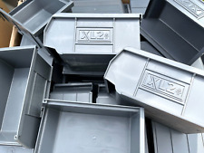 Caixas de armazenamento de peças plásticas recicladas XL fabricadas na Grã-Bretanha qualidade XL2 caixas Ecobins comprar usado  Enviando para Brazil