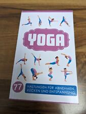 Yoga haltungen abnehmen gebraucht kaufen  Finnentrop