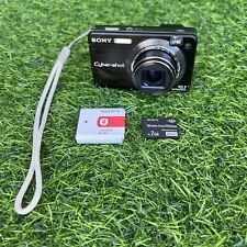 Sony Cyber-shot DSC-W170 10.1MP Digital Camera Black TESTED + BATTERY + SD *Read, used for sale  Shipping to South Africa