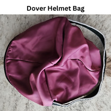 Bolso de casco de montar Dover borgoña tamaño estándar usado segunda mano  Embacar hacia Mexico