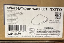 NEW TOTO SW4736AT40#01 WASHLET+ Electronic Bidet Toilet Seat, Elongated, Cotton for sale  Shipping to South Africa