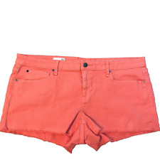 Used, Gap 1969 Coral Bells Summer Cut Off Maddie Shorts womens size 33 for sale  Shipping to South Africa