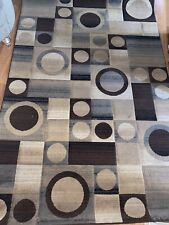 Brown circles carpet for sale  Paterson