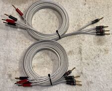 bi wire speaker cable for sale  WARRINGTON