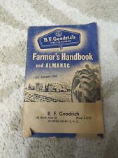 B F Goodrich Farmers Handbook And Almanac 1955 Pneus Agricultor Publicidade Agricultura comprar usado  Enviando para Brazil