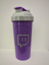 G Fuel TwitchCon Purple Twitch Logo USED Shaker Cup Mixer Sports Bottle 24oz for sale  Shipping to South Africa