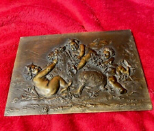 Schönes bronze relief gebraucht kaufen  Leipzig