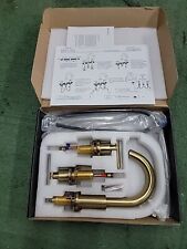 Boyel Living Three Hole Basin Mixer in  Gold Open Box Condition for sale  Shipping to South Africa