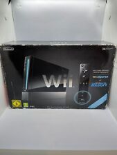 Używany, Konsola Nintendo Wii RVL-001 Black Boxed  na sprzedaż  PL