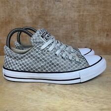 Converse All Star Madison Jacquard White Shoes Sneakers 560296F Women Size 7 for sale  Shipping to South Africa