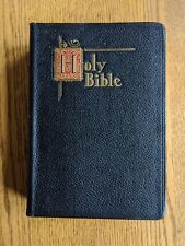 Santa Biblia San José Nueva Edición Católica Encuadernada en Cuero 1962 , usado segunda mano  Embacar hacia Argentina
