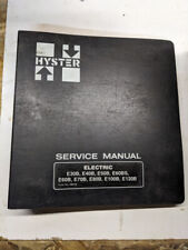 Usado, Manual de serviço HYSTER ELÉTRICO E30B E40B E50B E60BS E60B E70B E80B E100B E120B comprar usado  Enviando para Brazil