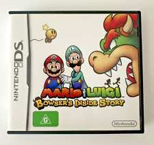 Mario & Luigi Bowsers Inside Story Nintendo DS - PAL MUITO BOM ESTADO Completo com Manual comprar usado  Enviando para Brazil