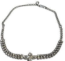 Vintage rhinestone necklace for sale  Narragansett