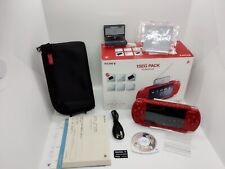 Sony Playstation Portable PSP 2000 Rojo Profundo de Japón [sin región] con Caja segunda mano  Embacar hacia Argentina