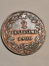 Centesimi 1900. bella usato  Alessandria