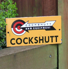 Enamel sign cockshutt for sale  ANDOVER