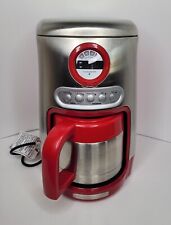 Máquina cafetera KitchenAid roja inoxidable programable KCM515 segunda mano  Embacar hacia Mexico