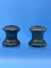 Vintage Italian Alabaster Marble Candlesticks Set of 2 for sale  Shipping to South Africa