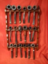 Vintage Tobacco Smoking Pipe Rack for 18 Pipes for sale  Shipping to South Africa