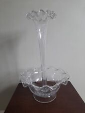 Antique glass epergne for sale  SWADLINCOTE