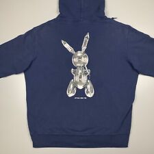 Uniqlo Jeff Koons Hoodie Mens Medium Steel Balloon Rabbit Pullover for sale  Shipping to South Africa