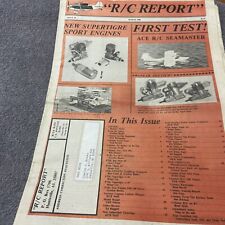 Revista R/C Report março 1988 modelagem de aeronaves controle remoto rádio comprar usado  Enviando para Brazil