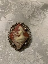 Vintage cameo brooch for sale  Shipping to Ireland