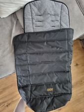 Mamas and papas all season black footmuff cosytoes / liner, used for sale  WREXHAM