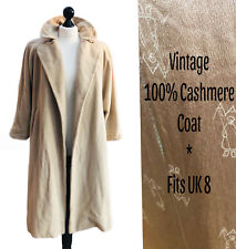 Cashmere coat beige for sale  Shipping to Ireland