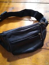 Vintage black leather for sale  DEAL