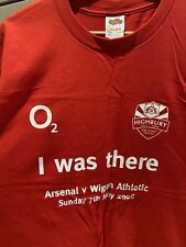 Arsenal shirt. highbury for sale  WALLINGTON