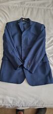 Mens navy suit for sale  PONTEFRACT