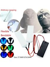 Kits de olhos de luz LED dobráveis faça você mesmo para capacete de cosplay Homem de Ferro Pantera Negra adereços comprar usado  Enviando para Brazil