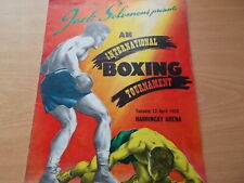 Boxing harringay.randolph turp for sale  THETFORD