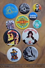 Glam rock badge for sale  EAST GRINSTEAD