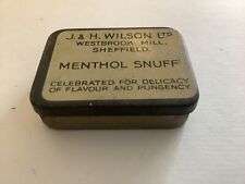Vintage menthol snuff for sale  Shipping to Ireland