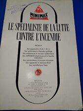 Vintage catalog minimax d'occasion  Expédié en Belgium