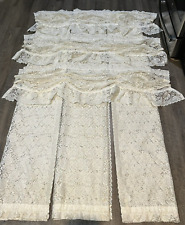 Penney curtains lace for sale  Bristow